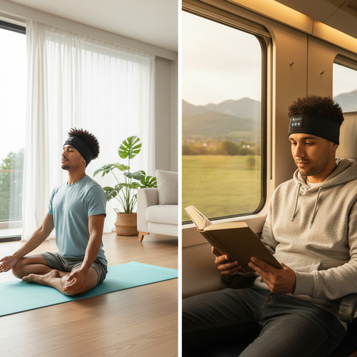 Bluetooth Music Sleep Eye Mask Headband